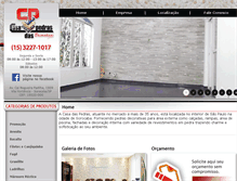 Tablet Screenshot of casadaspedraspisos.com.br